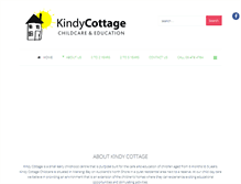 Tablet Screenshot of kindycottage.co.nz